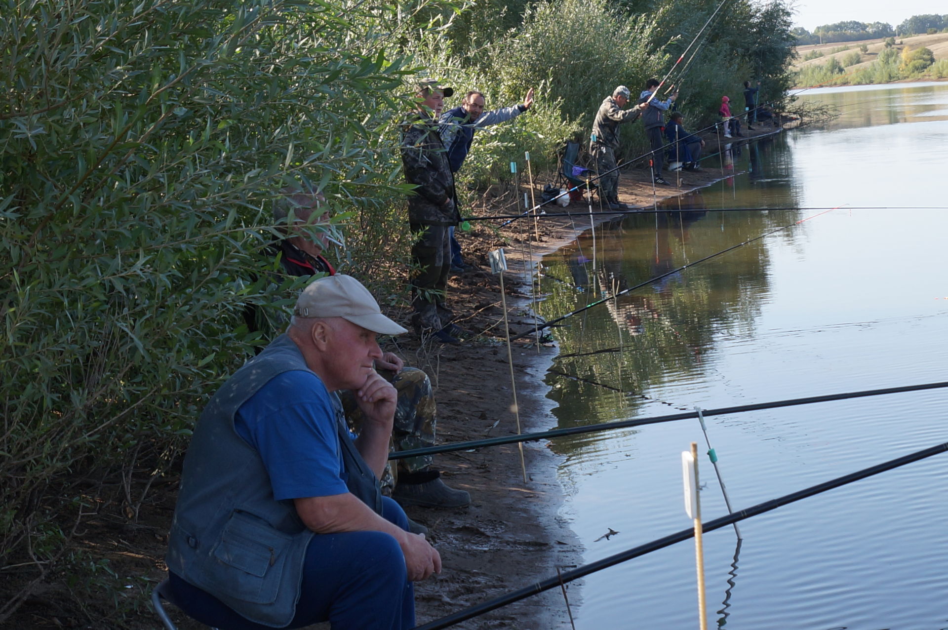 В селе Шали Пестречинского района прошло первенство по спортивной рыбалке