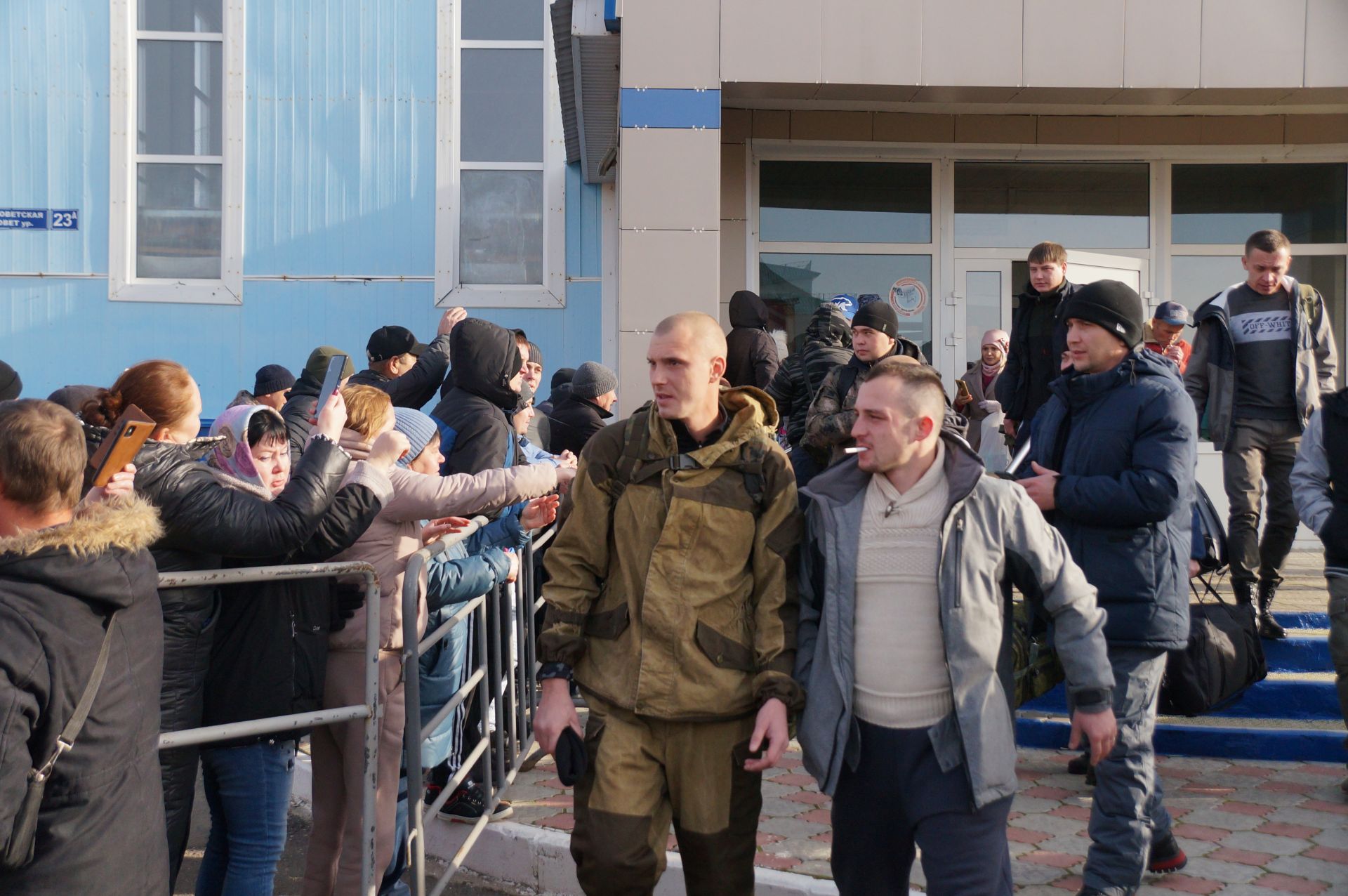 Мобилизацияләнүчеләрне озату II