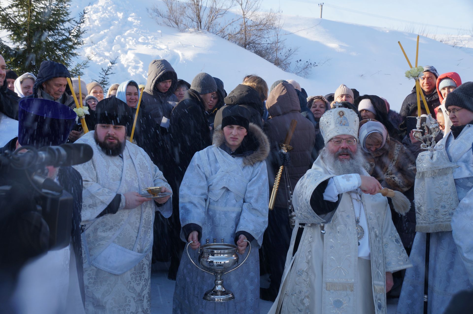 Праздник Крещения в Аркатово