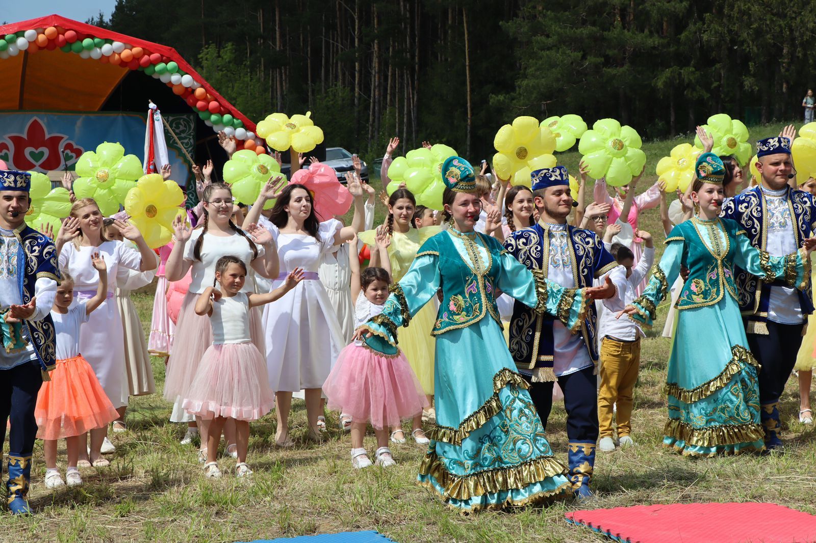 Сабантуй в Ленино-Кокушкино