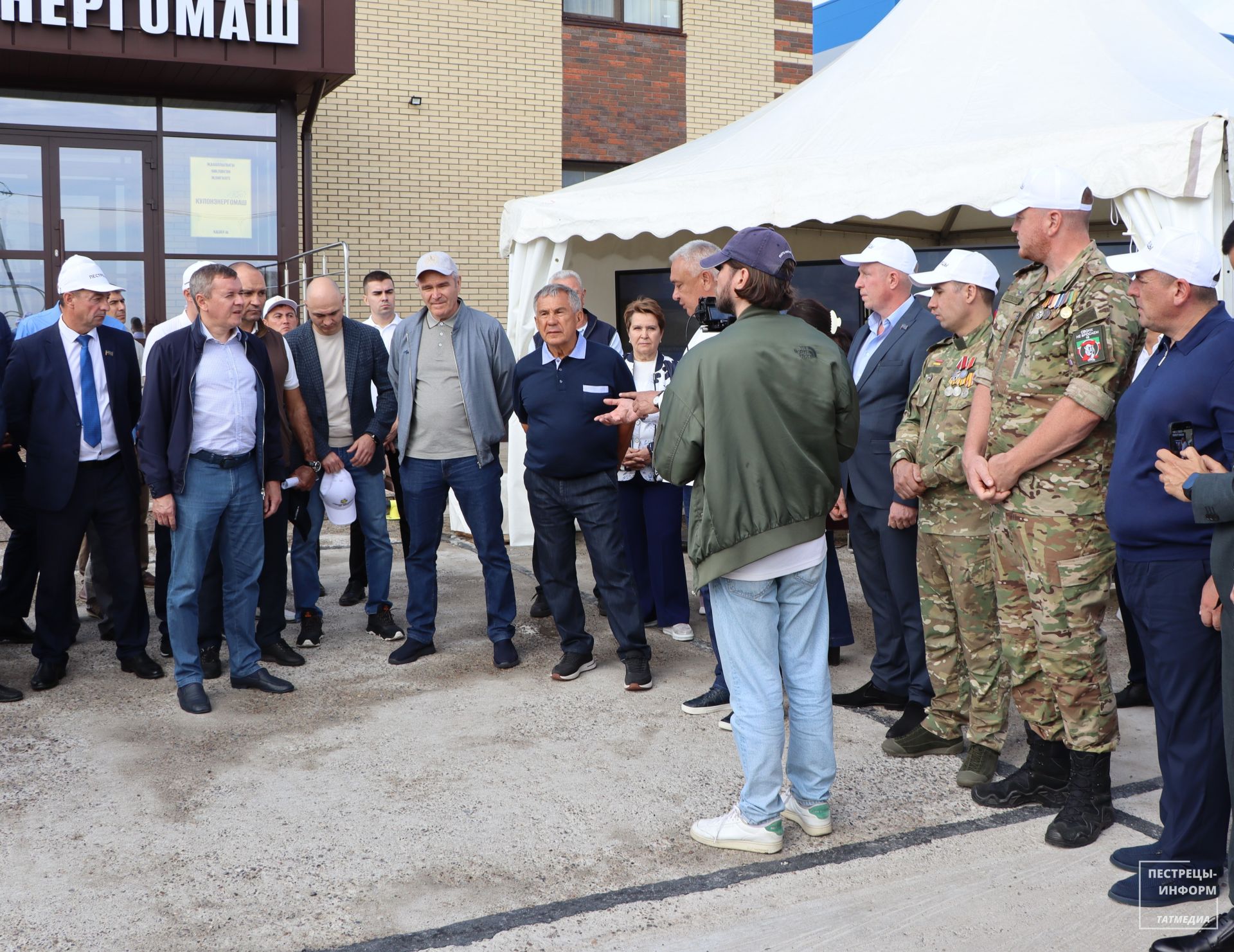 Раис РТ в Пестречинском районе
