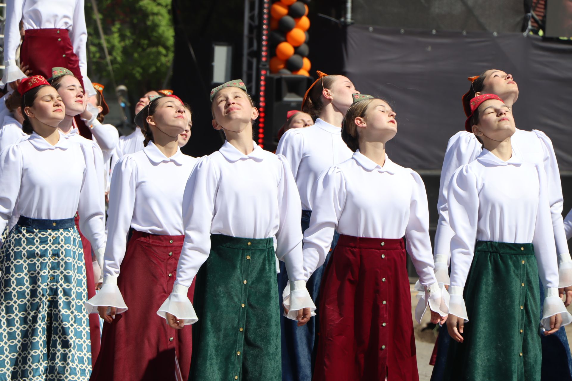 Празднование Дня Победы в Пестрецах