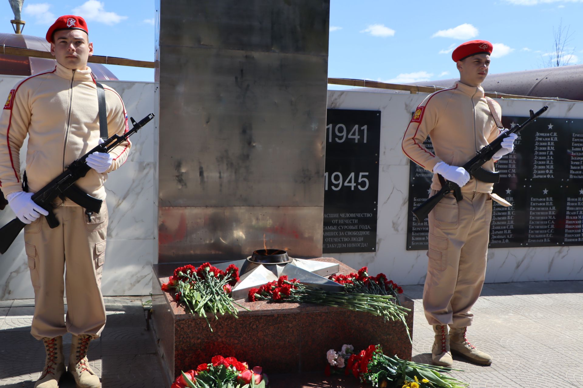 Празднование Дня Победы в Пестрецах