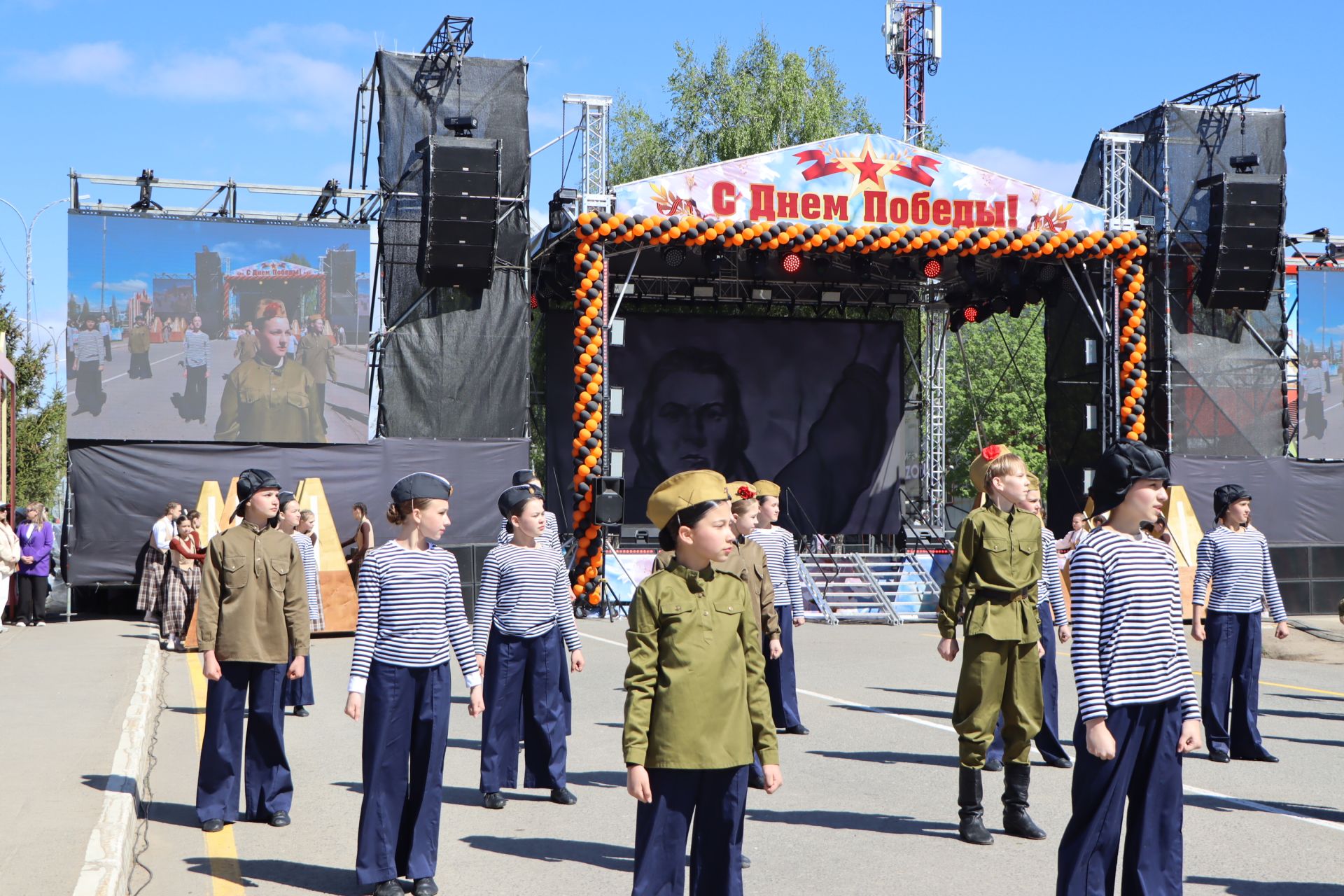 Празднование Дня Победы в Пестрецах
