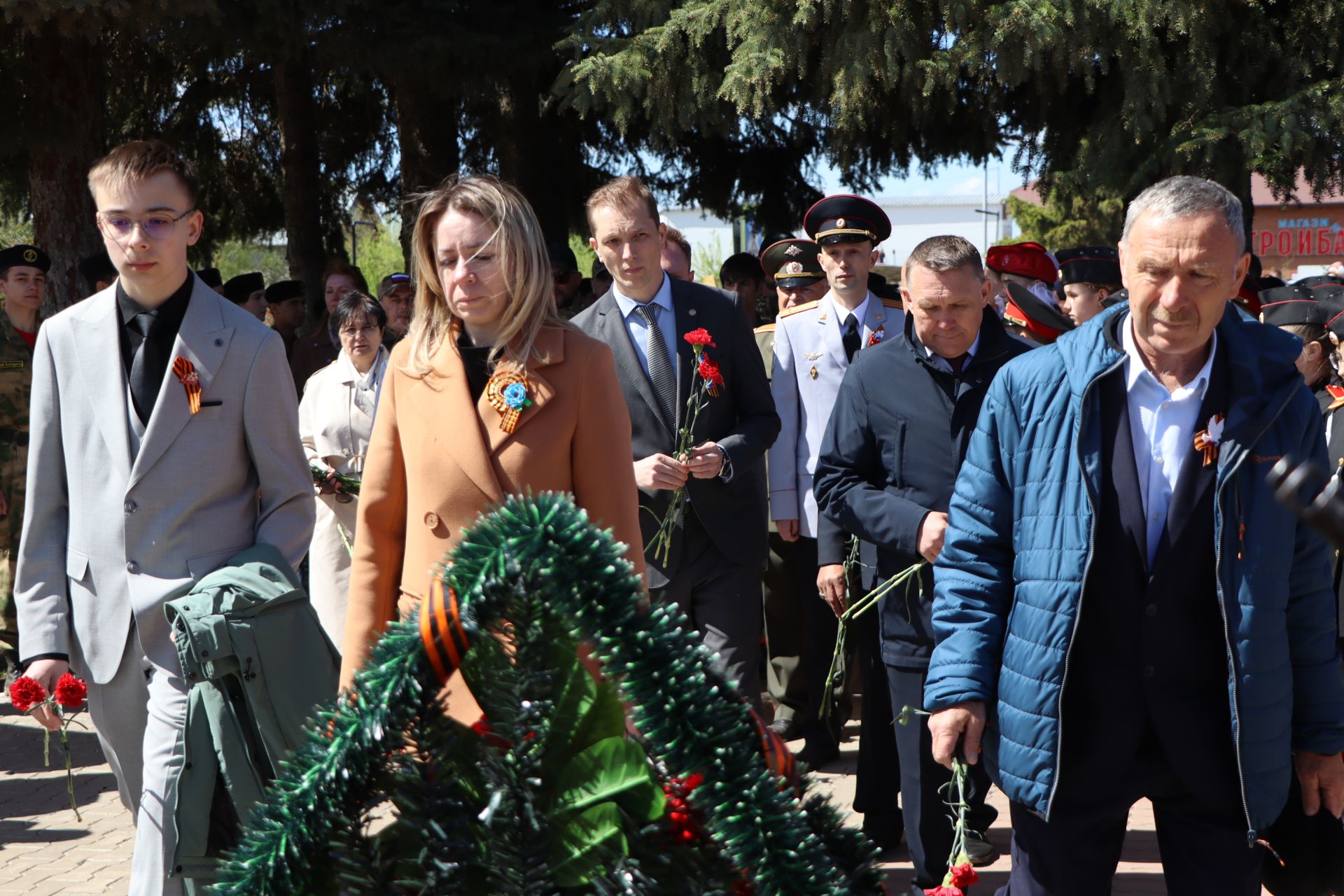 Празднование Дня Победы в Пестрецах