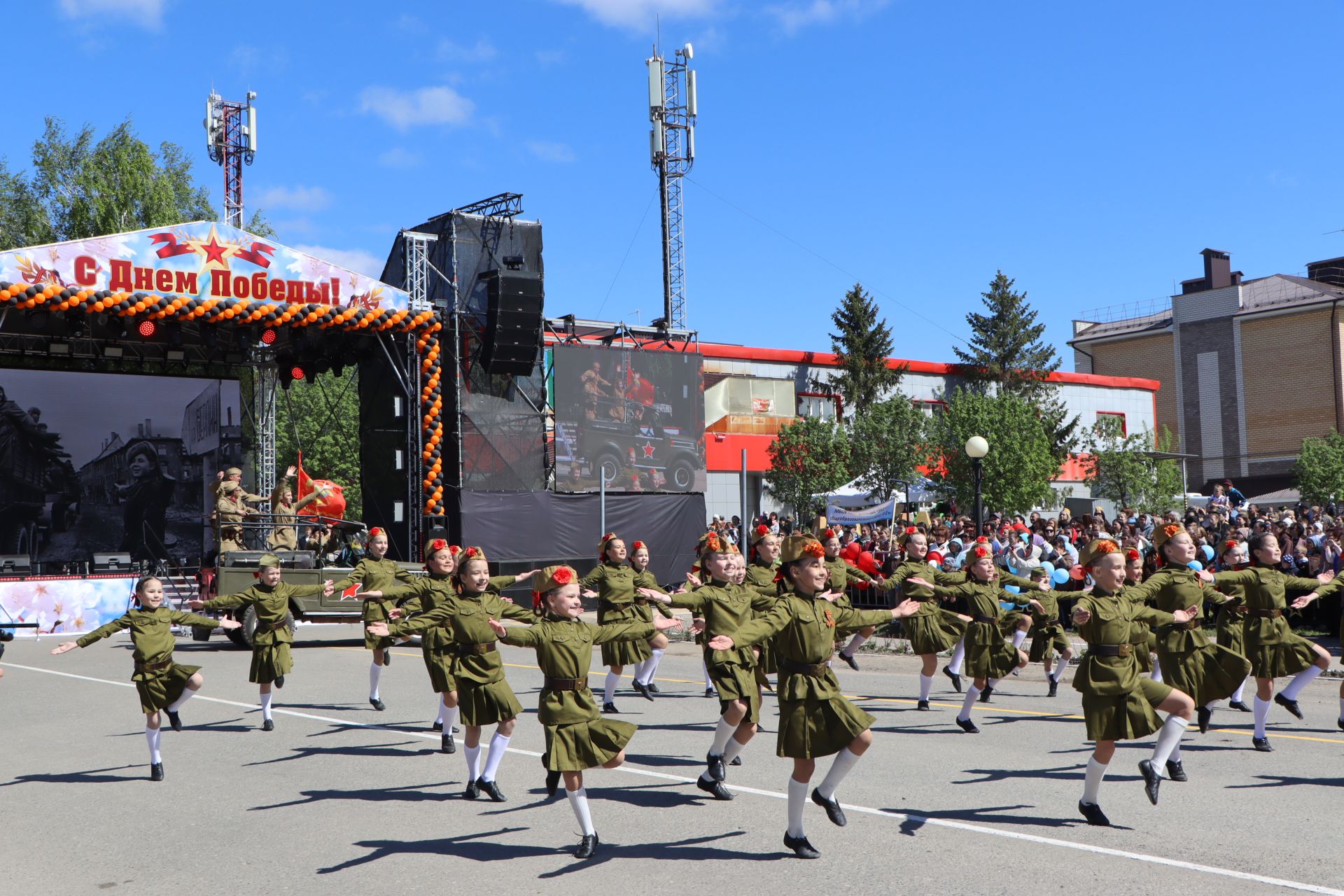 Празднование Дня Победы в Пестрецах