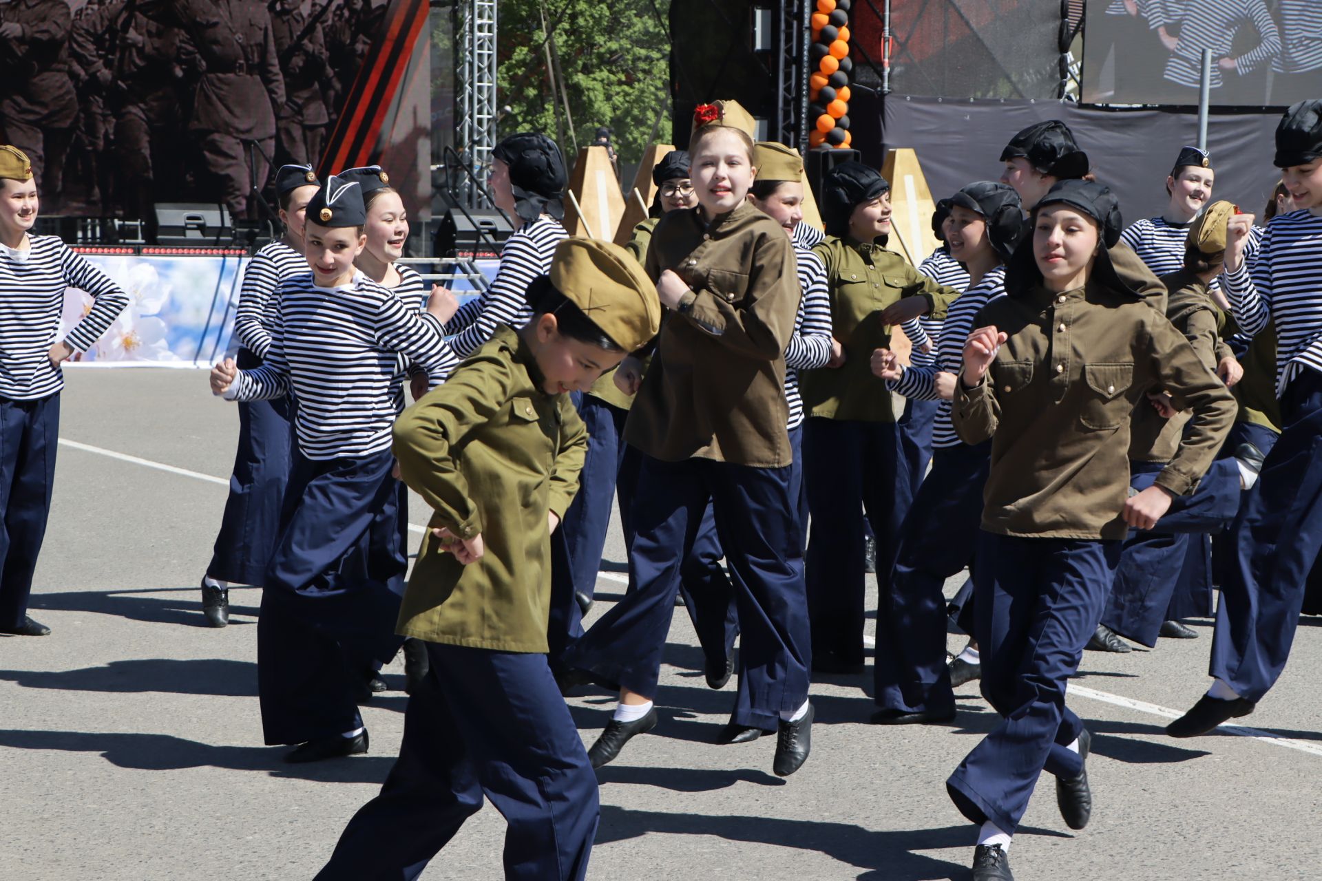 Празднование Дня Победы в Пестрецах