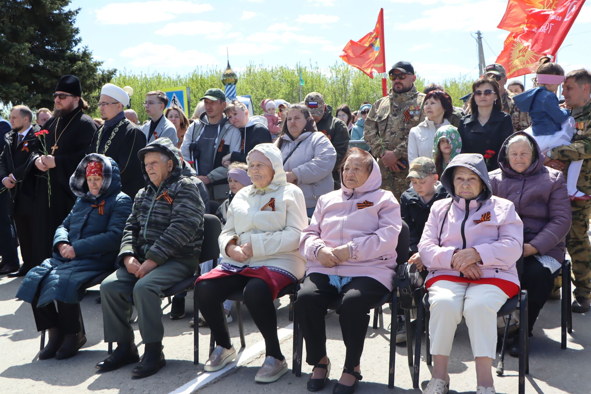 Празднование Дня Победы в Пестрецах