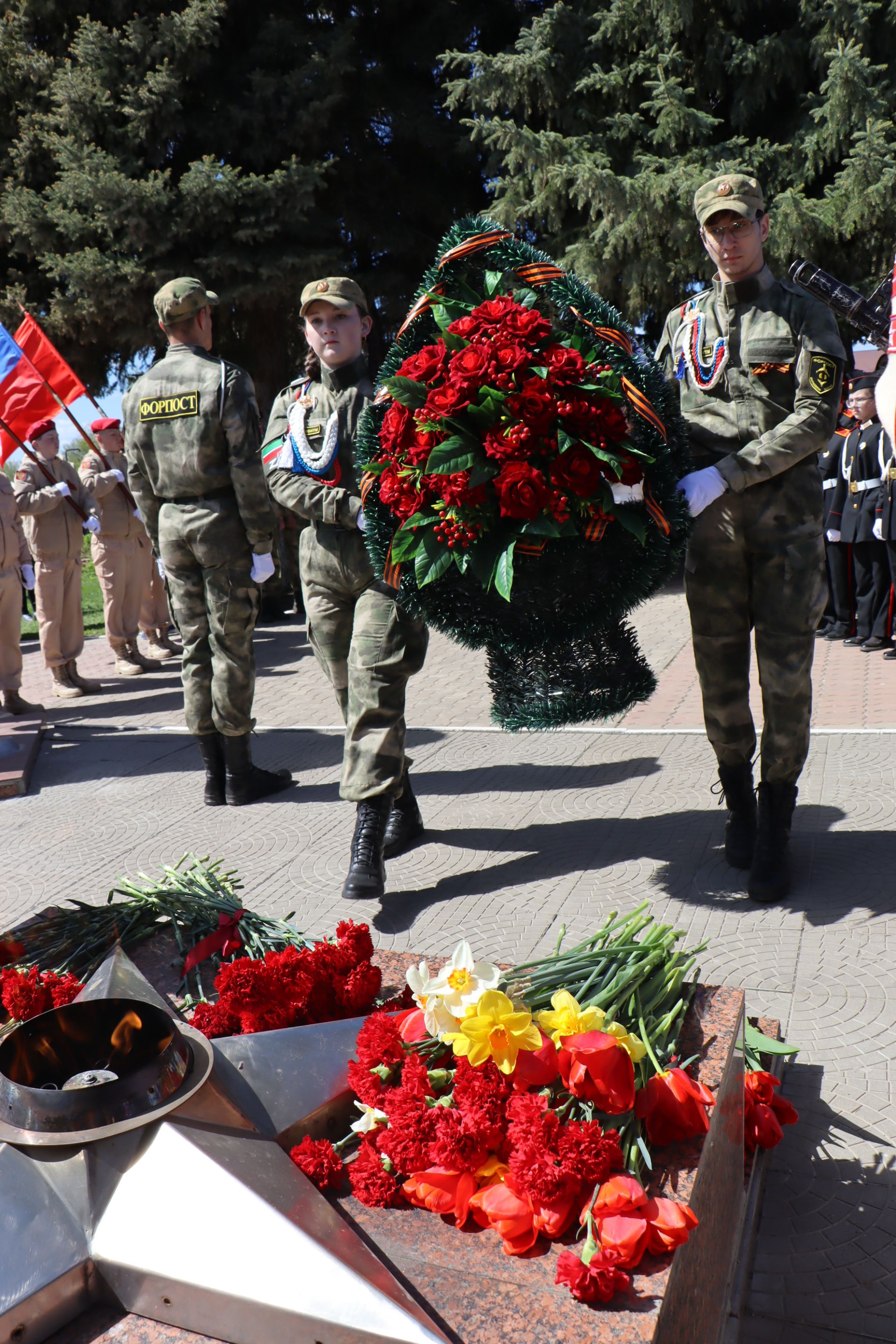 Празднование Дня Победы в Пестрецах