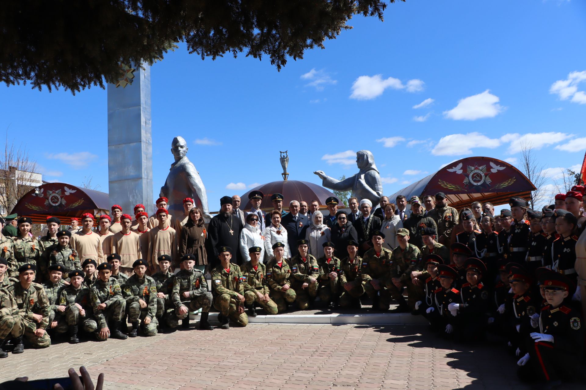 Празднование Дня Победы в Пестрецах
