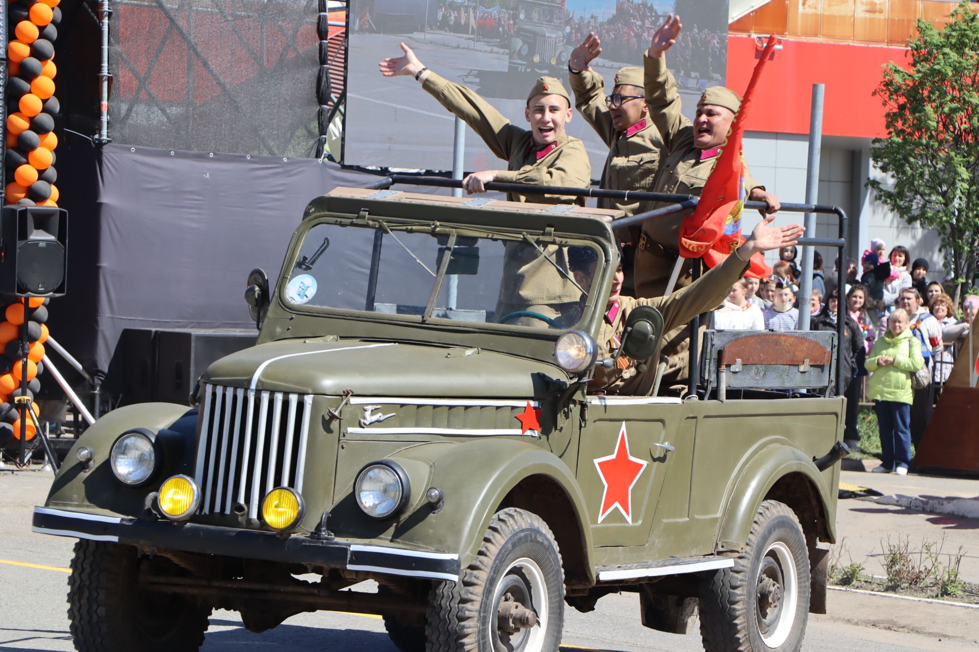 Празднование Дня Победы в Пестрецах