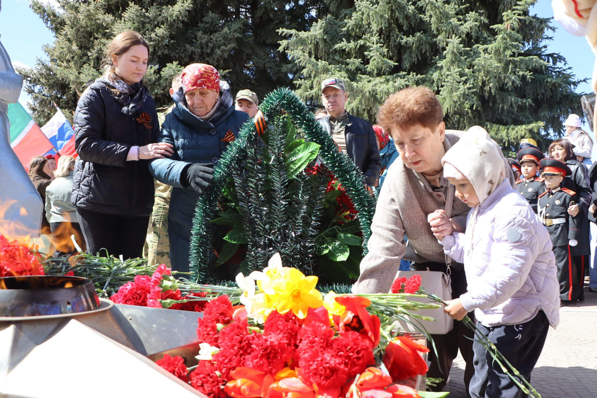 Празднование Дня Победы в Пестрецах