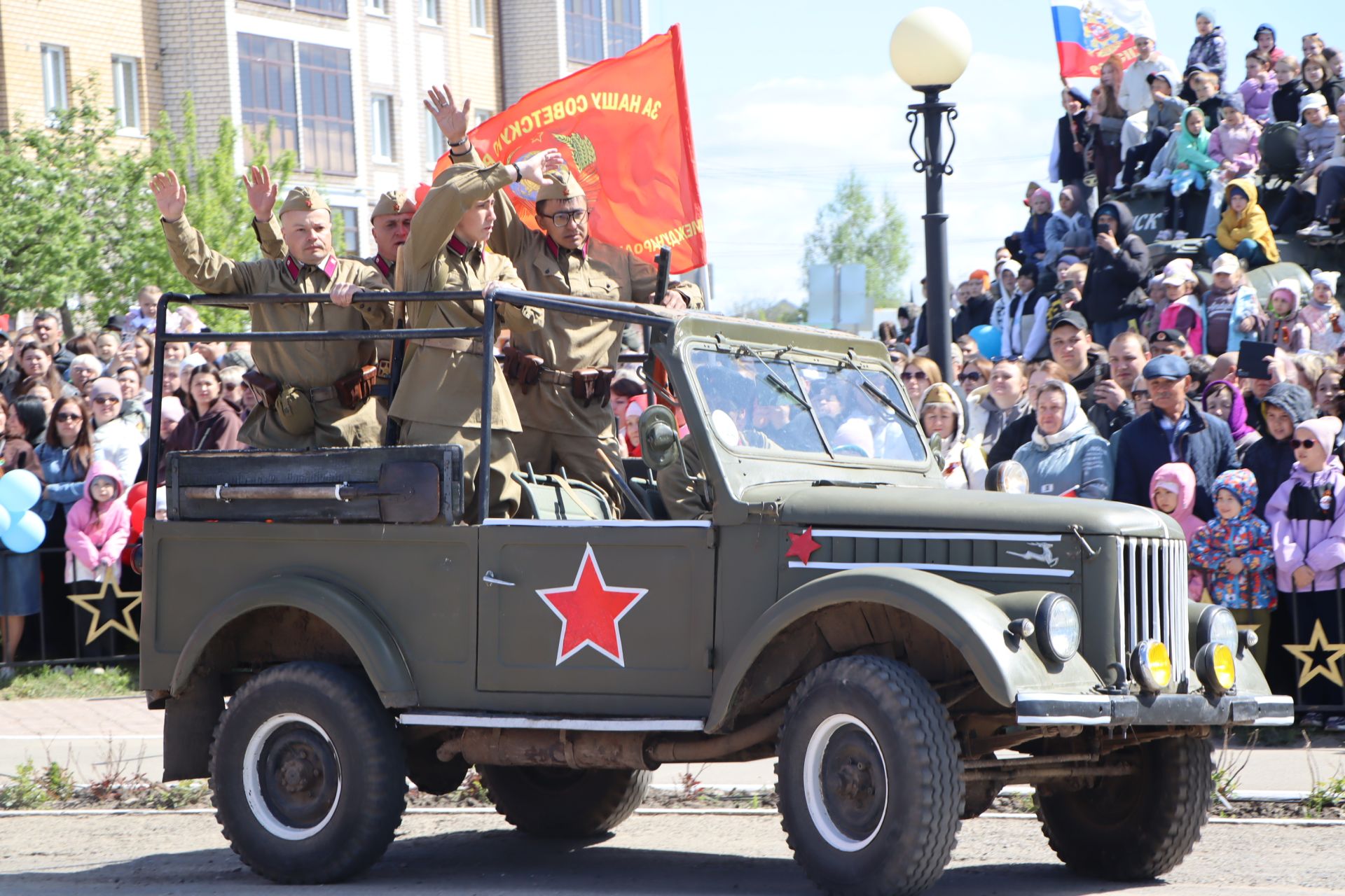 Празднование Дня Победы в Пестрецах