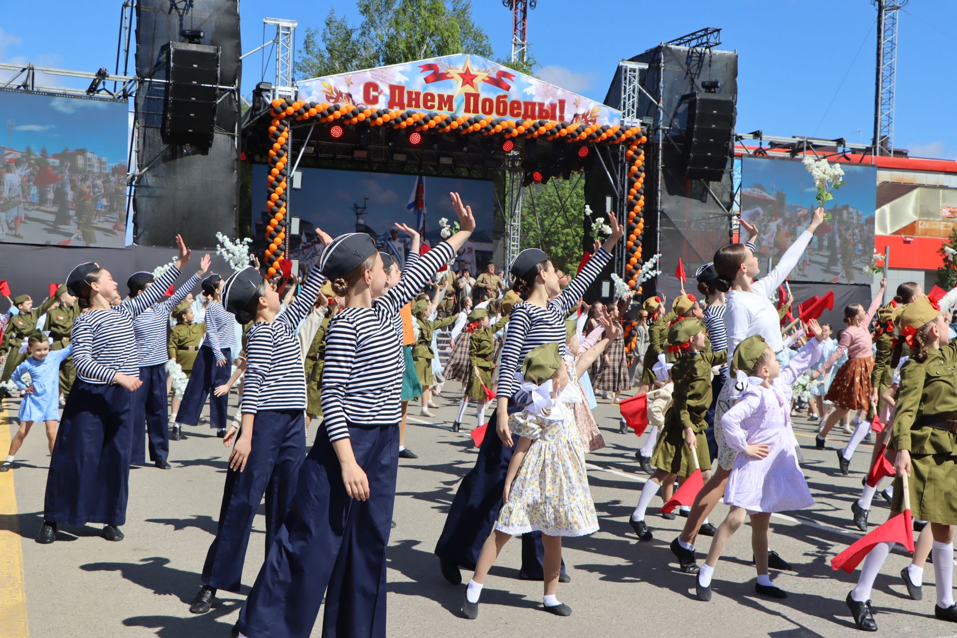 Празднование Дня Победы в Пестрецах