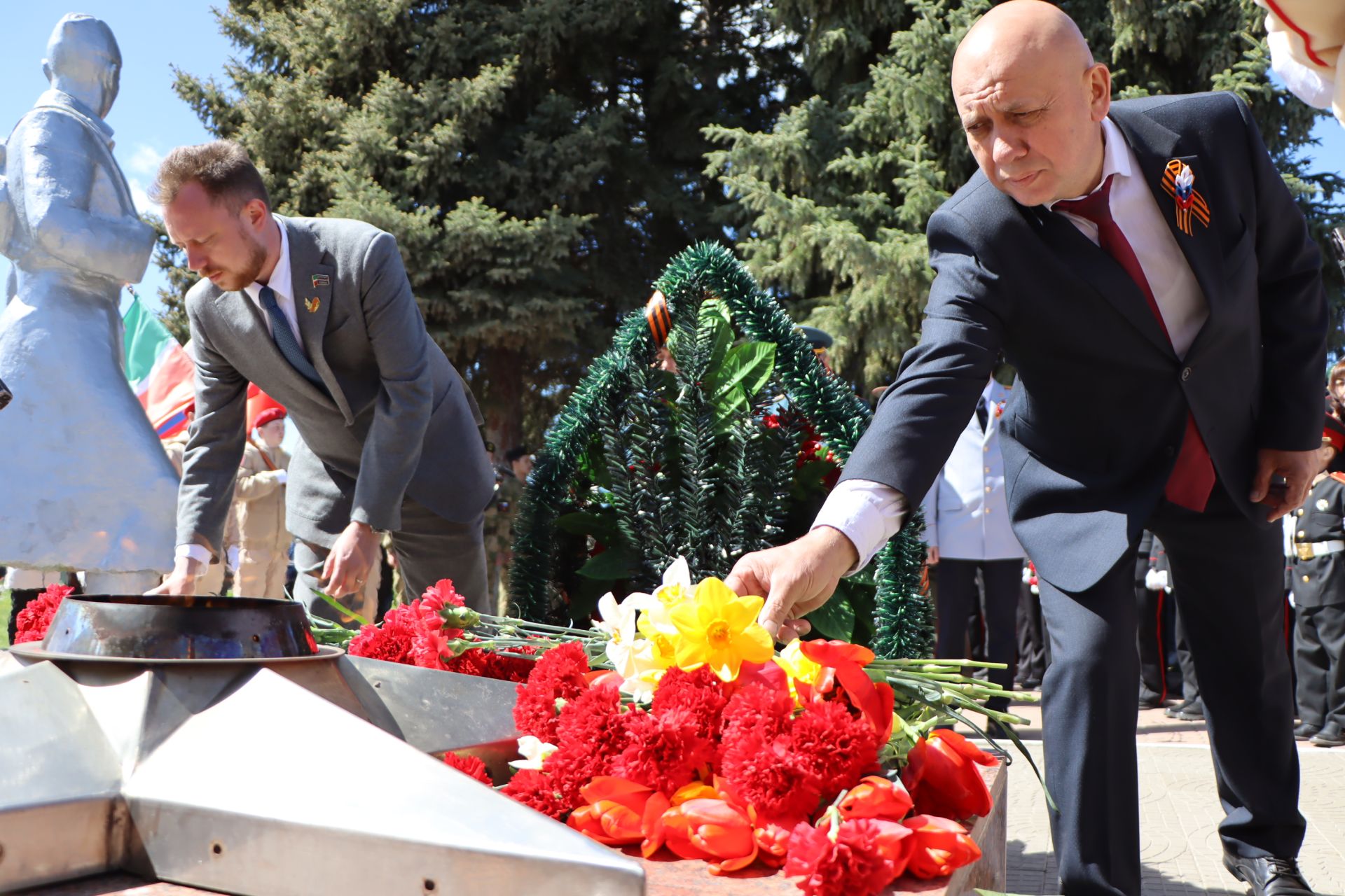 Празднование Дня Победы в Пестрецах