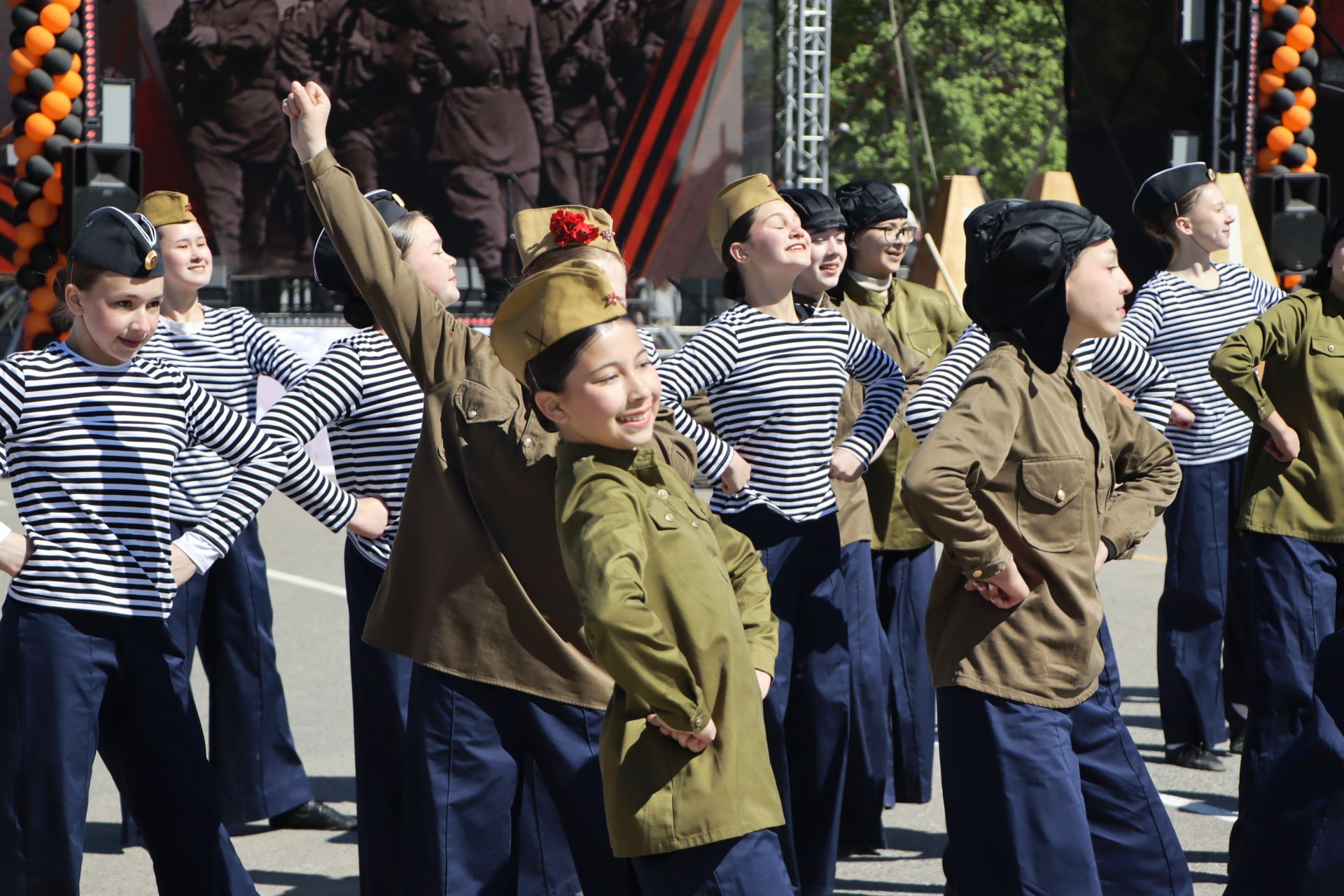 Празднование Дня Победы в Пестрецах
