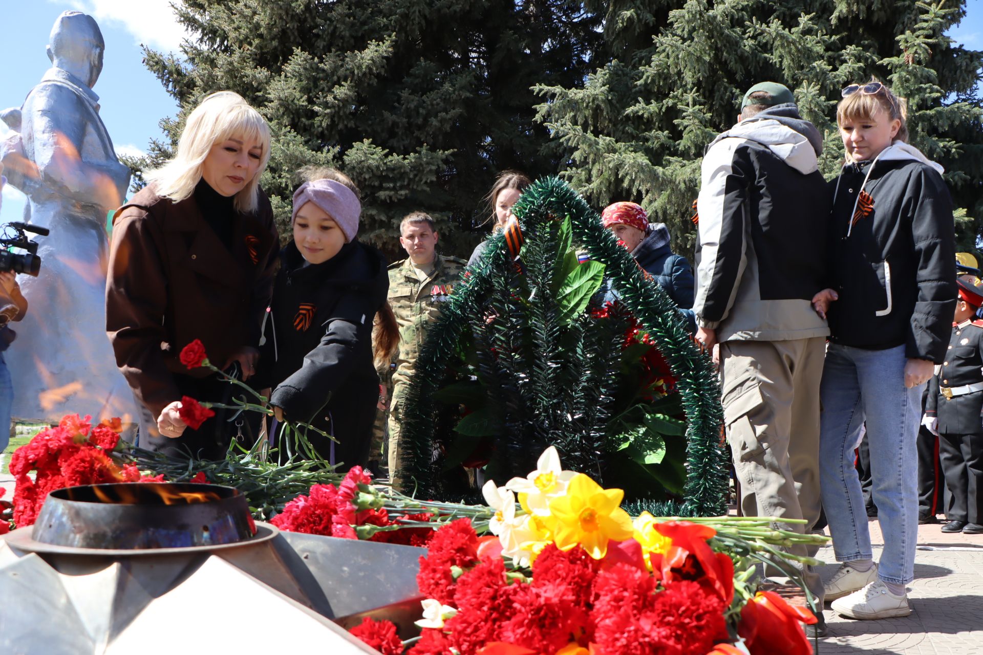 Празднование Дня Победы в Пестрецах