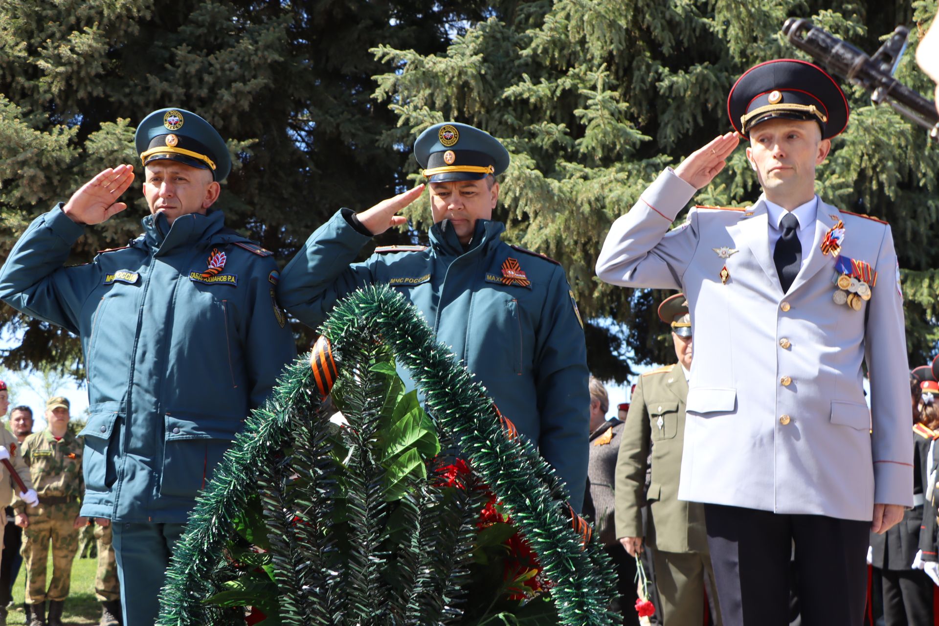 Празднование Дня Победы в Пестрецах