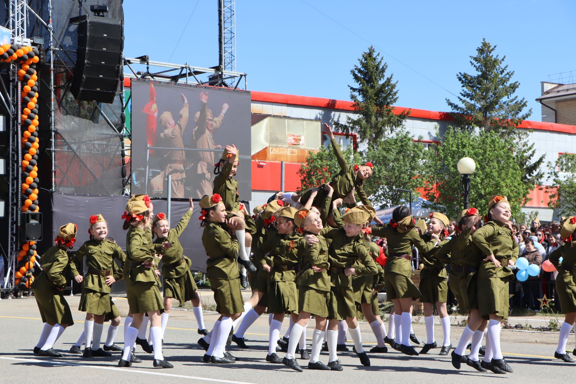Празднование Дня Победы в Пестрецах