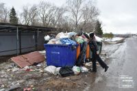 В Пестречинском районе вновь обострилась проблема несвоевременного вывоза мусора
