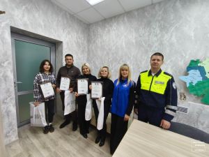 Пестречинской редакции объявили Благодарность за освещение темы БДД