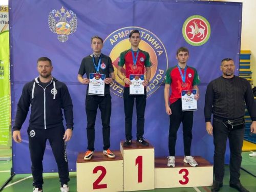 Пестречинцы стали чемпионами турнира по армспорту