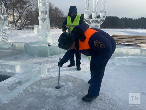 В Пестречинском районе в Крещение будут дежурить сотрудники МЧС