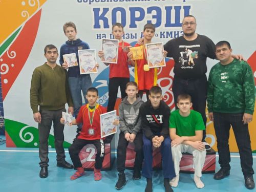 Пестречинские борцы завоевали пять медалей