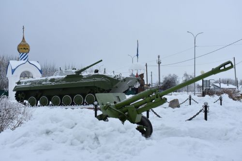 Пестречинских детей познакомили с военной техникой