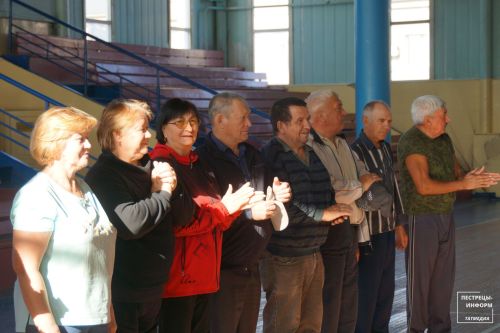 В Пестрецах прошла спартакиада среди людей старшего поколения