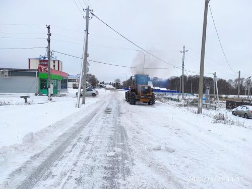 Как в Пестречинском районе встретили первый сильный снегопад