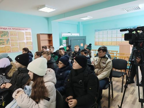 Пестречинские школьники побывали в районном птицеводческом комплексе «Ак барс»