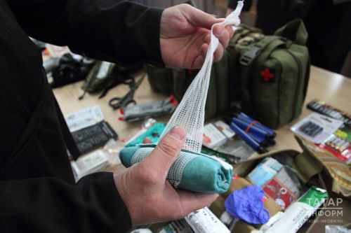 Врачи из РТ разработали для участников боевых действий в зоне СВО уникальную аптечку