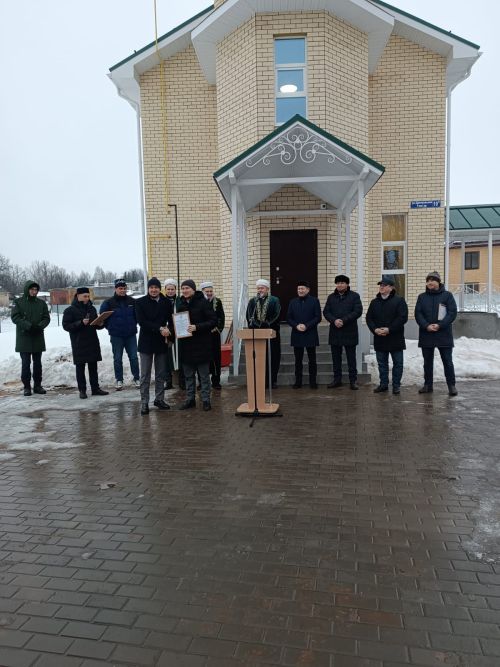 В Пестречинском районе состоялось открытие мечети