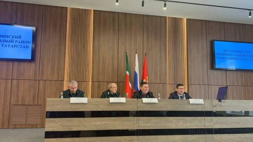 Пестречинский район посетил министр лесного хозяйства РТ Равиль Кузюров