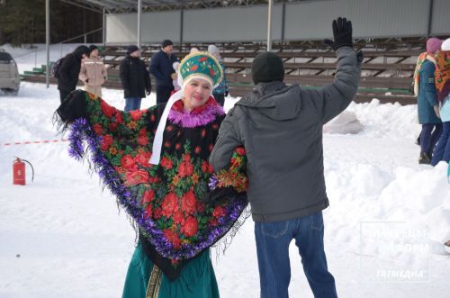 В Пестрецах в сосновом бору отметили Масленицу