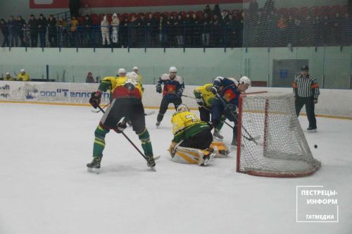 На пестречинском льду вновь разгромная победа