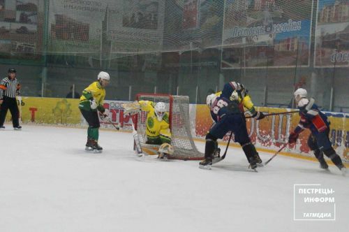 На пестречинском льду вновь разгромная победа