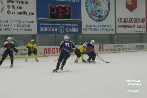 На пестречинском льду вновь разгромная победа