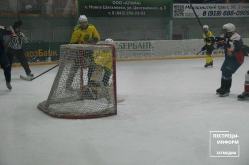 На пестречинском льду вновь разгромная победа