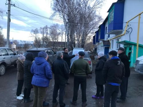 Кощаковцам представили очередную схему благоустройства дворов