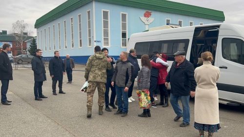 Мобилизованные пестречинцы после двухнедельного отпуска вновь уезжают в зону СВО