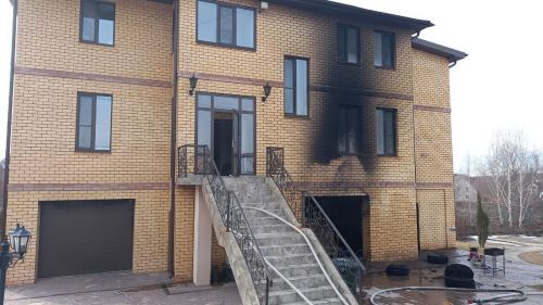 В деревне Званка Пестречинского района произошел пожар