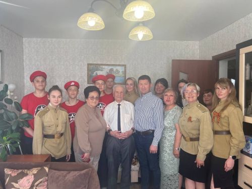 Ветеран Великой Отечественной войны Павел Корчагин отметил 98-летие