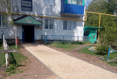 В двух селах Пестречинского района стартовал ремонт по программе «Наш двор»