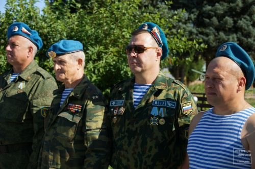 Пестречинские десантники отметили день ВДВ