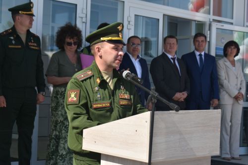 Иван Додосов пестречинским ребятам: гордитесь тем, что вы учитесь в школе имени Героя России