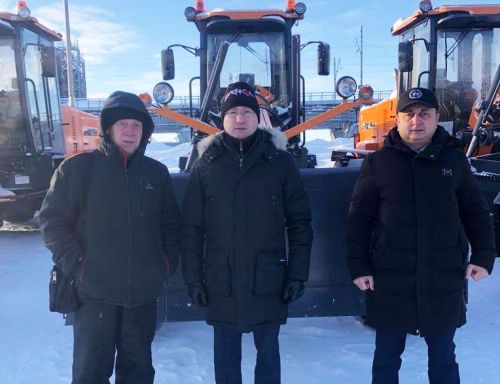 Пестречинскому району вручили грейдер