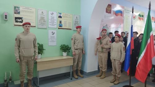 В Пестрецах увековечили память участника спецоперации Анатолия Александрова