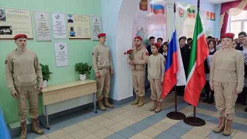 В Пестрецах увековечили память участника спецоперации Анатолия Александрова